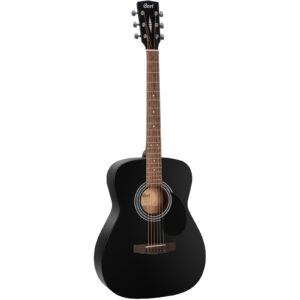 Cort AF510 Open Pores Black Satin