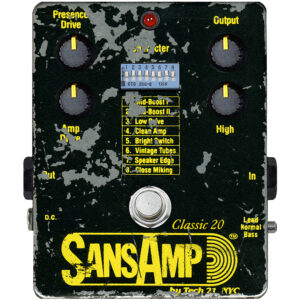 Tech 21 Sansamp Classic 20th Anniversary