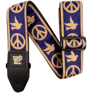 Ernie Ball 4699 Strap Jacquard Peace Love Dove