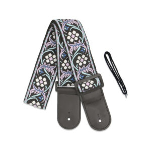 Groovit 0004 Sangle Jacquard Motif Mauve