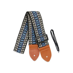 Groovit 0031 Sangle Jacquard Bleu/Blanc