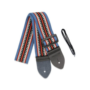 Groovit 0080 Sangle Jacquard Motif Bleu