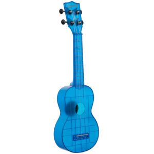 Kala KA-WMT-BL-S Cobalt Blue Transparent Soprano Waterman