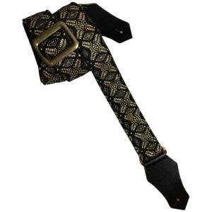 Get'M Get'M Rock'N'Roll Black and Gold Brocade