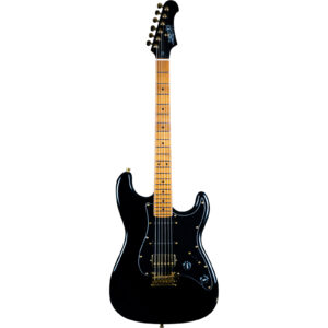 Jet Guitars JS400 Black Gold Maple