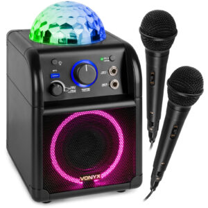 Vonyx SBS55 Black Enceinte Karaoké