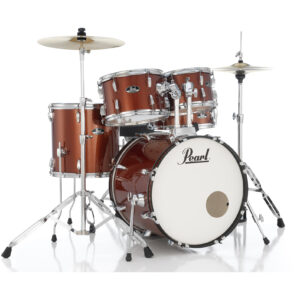 Pearl Roadshow Fusion 20 Burnt Orange Sparkle + Pack Sabian Solar 2 Cymbales