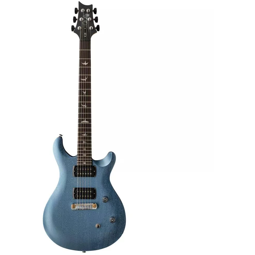 PRS SE CE 24 Standard Satin Stoptail Ice Blue Metallic